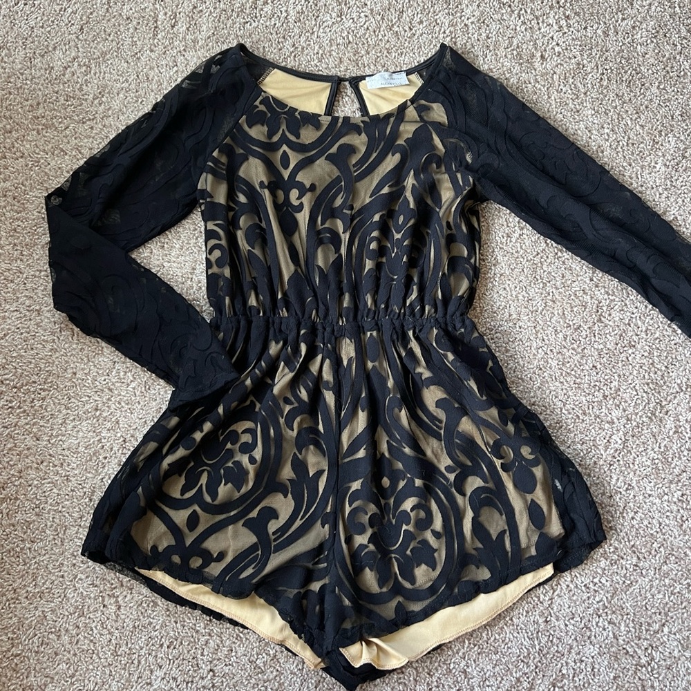 Beautiful lace romper